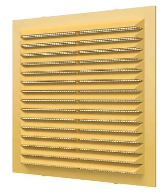 Решетка вентиляционная вытяжная АБС 194х194 "1919С" БЕЖЕВАЯ/ERA (1/90)