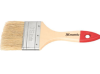 Кисть плоская "Стандарт"  3" (75 мм), натуральная щетина, деревянная ручка// MTX