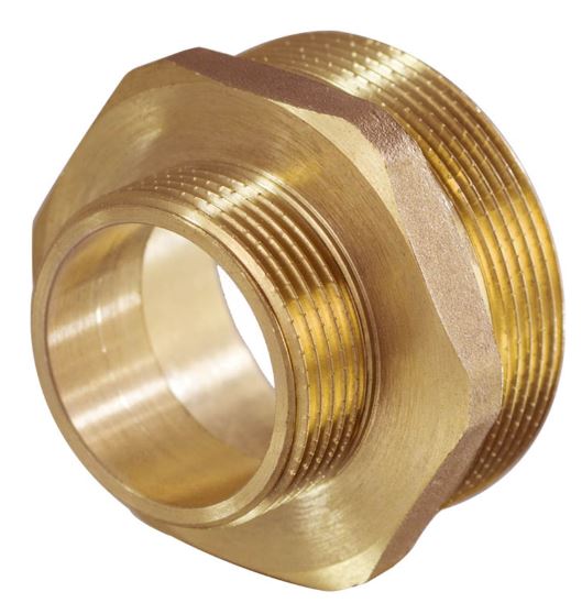 Ниппель переходной 32*20 (1 1/4"х3/4") наружная резьба TIM SM053 (10/90)