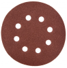 БИБЕР 70684 Круг абразивный с перфорацией на ворсовой основе ,Р-100(цена за 1шт) 125мм Р100