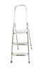 Стремянка АЛЮМЕТ алюминиевая матовая. 3 ступени