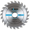 БИБЕР 85258 Диск пильный 185х30-20-16 z24,быстрый рез (5/25)