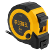 Рулетка 5м*19мм, двухкомп. корпус, кнопка-пауза// Denzel
