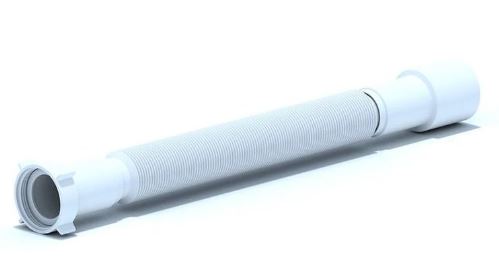 Гибкая труба 1 1/2" х Ø40/50мм, длина 541-1371 мм, удлиненная АНИ К116 (1/60)