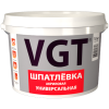 ШПАТЛЕВКА УНИВЕРСАЛЬНАЯ АКРИЛОВАЯ 0,33 КГ (1/12) "ВГТ"