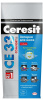 Затирка для швов Церезит CE 33 (2кг) графит 16