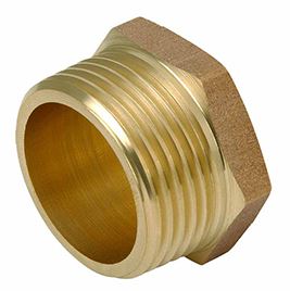 Заглушка 15 (1/2") наружная резьба TIM DT002 (10/600)