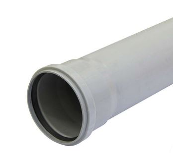 Труба  канализационная серая 110х2,2х1500 мм, DORON (10/10)