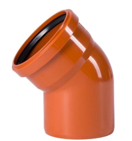 Отвод канализационный наружный 110х45° (1/50)