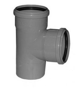Тройник канализационный 110х110х90° (1/25)