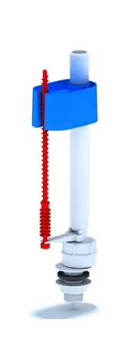 Клапан шаровый, нижняя подводка, пластик, 1/2", WC5550 (1/30)