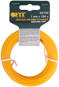 Леска стр.размет.желт.100м//FIT