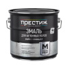 Эмаль ПРЕСТИЖ, акриловая для бетонных полов , серая, 4кг.