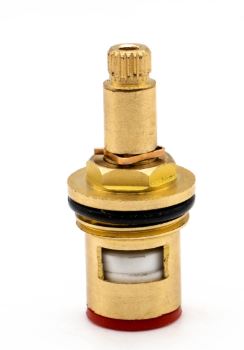 Кран-букса  1/2 керамика, 20 шлиц, с резьбой под крест 180 градусов, DORON D412 (цена за 1 штуку) (2/500)