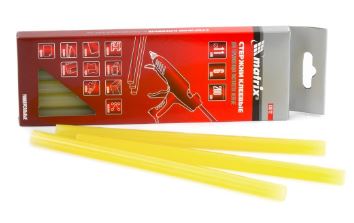 Стержни клеевые MATRIX желтые 11х200 мм 6 шт