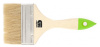 Кисть плоская 100 мм, натуральная щетина, деревянная ручка// Сибртех