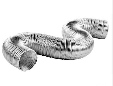 Воздуховод гибкий алюминиевый гофрированный "11,5ВА", D 115 мм/ERA (1/14)