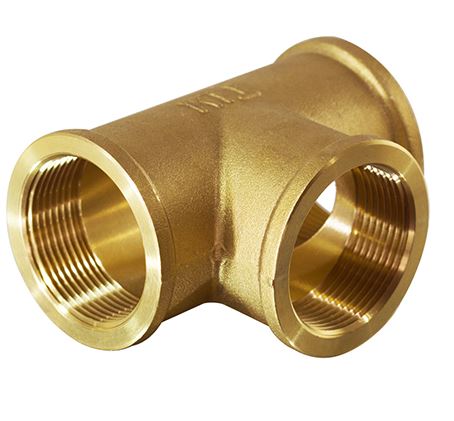 Тройник 15 (1/2") внутренняя/внутренняя/внутренняя резьба TIM TF222 (10/90)