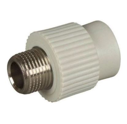 Муфта комбинированная нар.рез. 32х1" Damento серый (5/100)