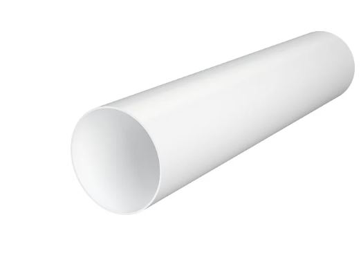 Воздуховод круглый, ПВХ  "10ВП1", D 100, длина 1 м/ERA (1/20)