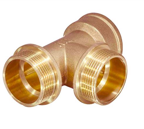 Тройник 20 (3/4") внутренняя/наружная/наружная резьба TIM TMMF333 (5/40)