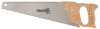 Ножовка по дереву, 400 мм, 7-8 ТРI, каленый зуб, линейка, деревянная рукоятка// Sparta
