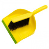Набор совок и щетка 330*225 мм желтый