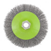 Сибртех 746167 Щетка для УШМ, 125 мм, М14, тарелка, витая проволока 0,3 мм// Сибртех