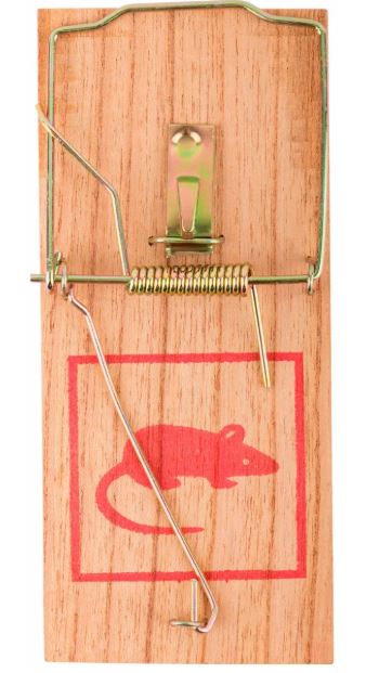 Крысоловка деревянная Mr Mouse 1шт, 17.5*8см, арт.М-069