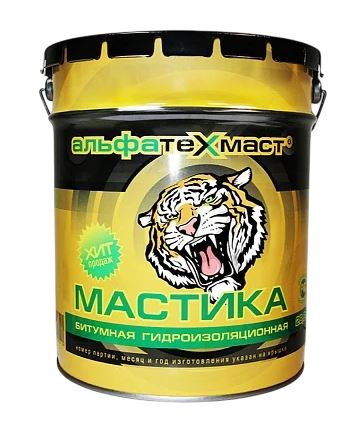 Мастика битумная АльфаТехмаст 3кг