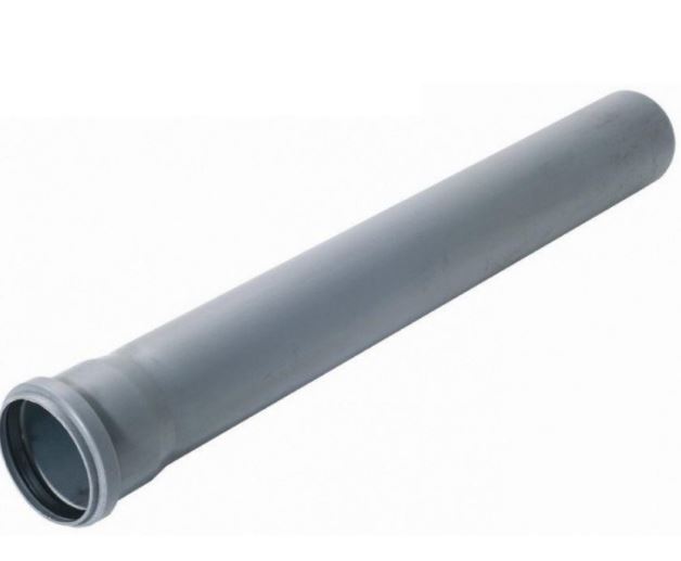 Труба  канализационная серая   50 х1,8х 2000 мм, DORON (10/10)