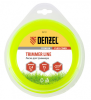 Леска для триммера, звезда 2.4 мм х 15 м, блистер Flex cord Denzel