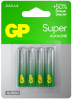 Э/п GP Super G-TECH 24A LR03/286/AAA BL4 4шт