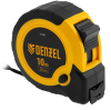 Рулетка 10м*25мм, двухкомп. корпус, кнопка-пауза//Denzel