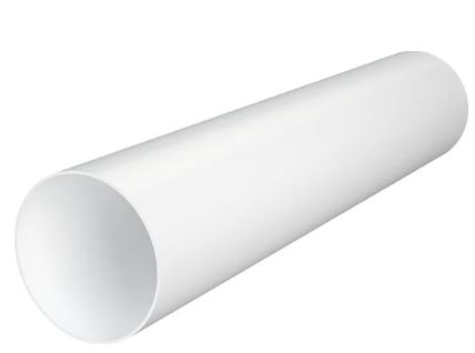 Воздуховод круглый, ПВХ  "10ВП1,5", D 100, длина 1,5 м/ERA (1/20)