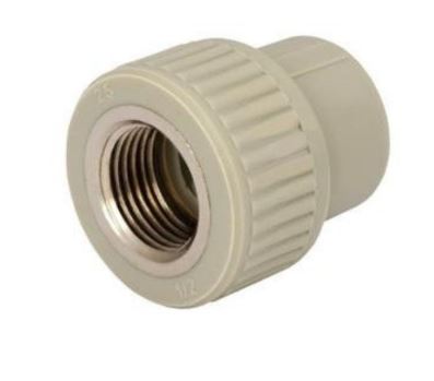 Муфта комбинированная вн.рез. 32х 3/4" Damento серый (5/180)