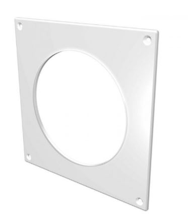 Накладка торцевая пластик 205х205 для воздуховода D160 "16НКП"/ERA (1/150)