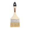 БИБЕР Кисть флейцевая натур. щетина дер. рукоятка "Стандарт" 75мм