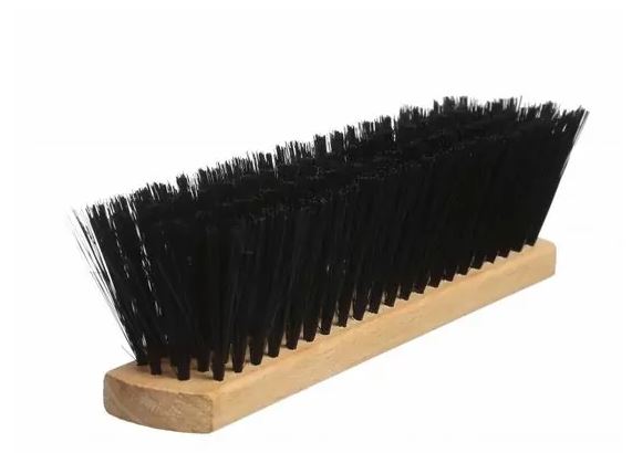 Щетка для уборки(техническая)30см,колодка бук,синтетич волокно,черная,Ш/300/ Yozhik