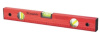 Уровень алюминиевый, 1000 мм, 3 глазка, красный, линейка// Matrix