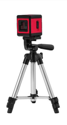 Лазерный уровень XQB RED Pro SET, 10 м, красный луч, батарейки, штатив//MTX