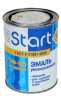 Эмаль ПФ-115 ГОСТ алкидная "START" белая банка 0.8кг ( САЙВЕР), шт