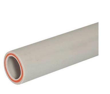 Труба PN20/25 х 3,5 SDR7.4 (СТЕКЛОВОЛОКНО) DAMENTO серый (4/80)