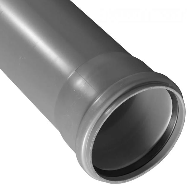 Труба  канализационная серая 110х2,2х3000 мм, DORON (10/10)