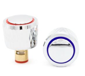 Маховик для смесителя цинк с кран-буксой "ПРИМУЛА"  DORON D010 (цена за 2 штуки) (2/200)