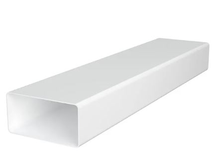 Воздуховод прямоугольный, ПВХ "612ВП1,5", 60х120, длина 1,5 м/ERA (1/27)