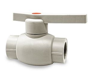 Кран шаровый 1v 20 Damento серый (10/60)