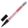 Маркер-краска лаковый (paint marker) 2 мм, ЧЕРНЫЙ, БЕЗ КСИЛОЛА (без запаха), алюминий, BRAUBERG PROFESSIONAL, 150868
