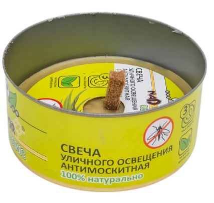 Свеча NADZOR "Botanic"  антимоскитная уличная 130 г