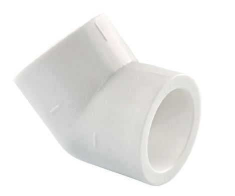 Угольник соединительный  25*45 Damento белый (30/300)